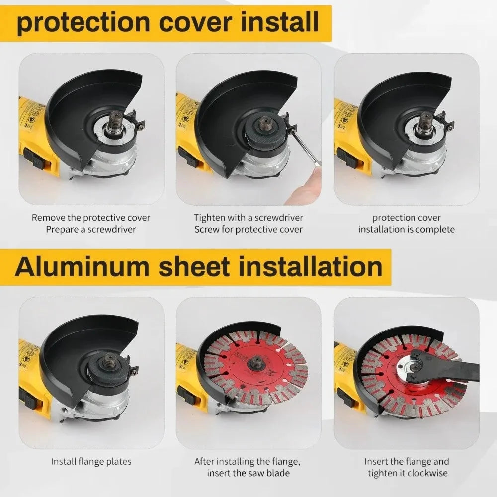 Smerigliatrice angolare DEWALT 20V MAX* con interruttore a paletta, modello DCG416B — smerigliatrice angolare wireless brushless da 125 mm, 9000 RPM, alimentata a batteria al litio, ideale per taglio e lucidatura.